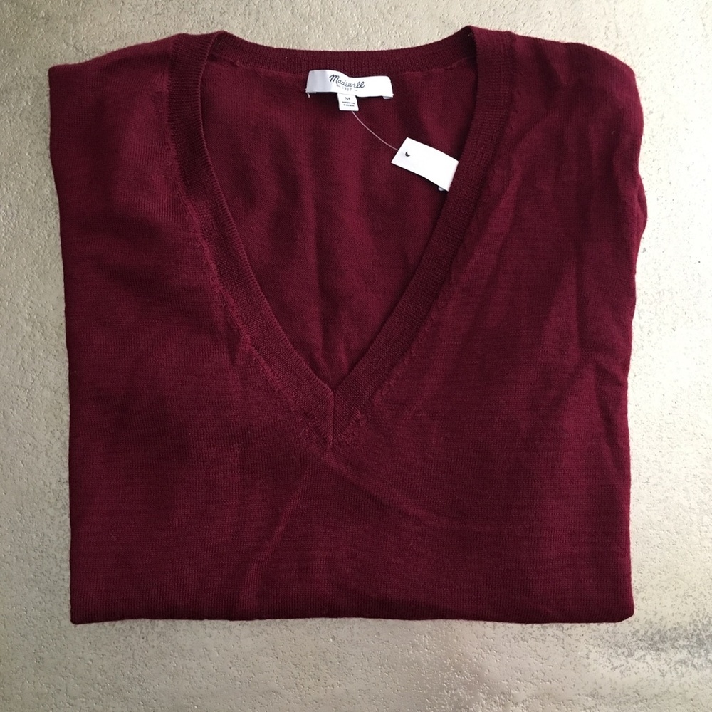 NWT - Madewell First Draft Sweater V-neck